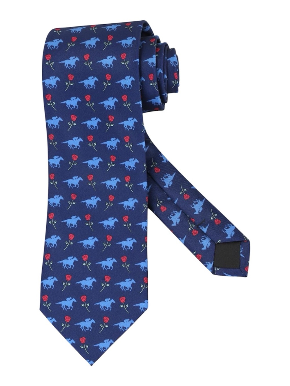 Mens Horse Racing Tie 3.27" (8.3CM) Novelty Horse Ties For Men